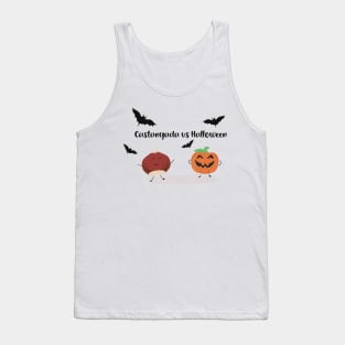 Bona Castanyada Catalán Halloween vs castañada Tank Top